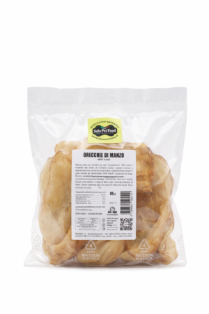 orecchie essiccate per cani masticativo naturale
