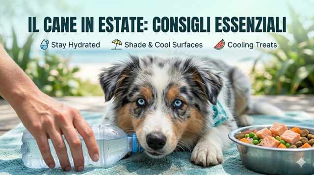 Estate e benessere del cane: guida alla nutrizione e all’idratazione