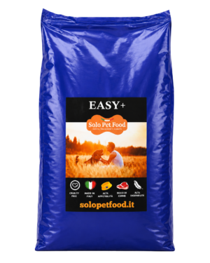 Sacco Easy+ SoloPetFood da 18 kg per alimenti completi per cani e gatti